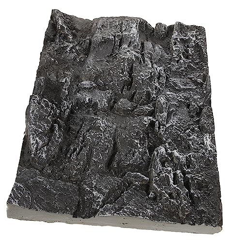 Toddmomy Terrarium Hintergrund für Reptilien und Aquarientanks Dekoration für Landschildkröten und Schlangen zu Montieren Langlebig und Wasserneutral EIN Natürliches Habitat von Toddmomy