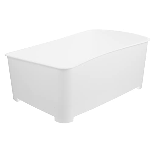 Toddmomy Terrassenschildkrötenpanzer Aquarium mit Sonnenplattform Multifunktionsschildkrötenlebensraum für Fütterung und Weiß Mittlere aus Stabilem Kunststoff von Toddmomy