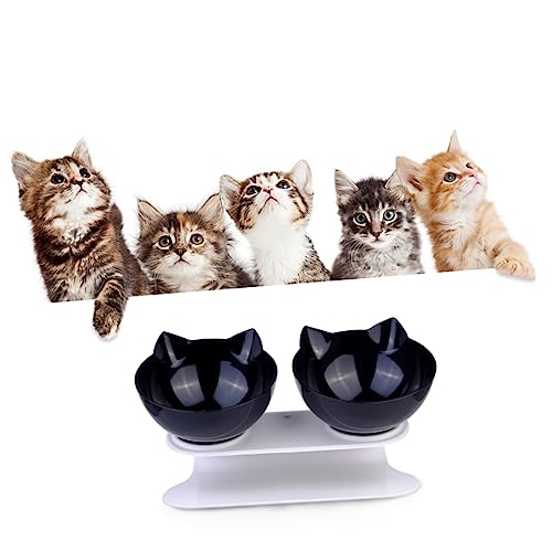 Toddmomy Tierfutternapf Saugnapf Haustiernapf Haustiernapf Schwarze Katzennäpfe Toddmomy Tierfutternapf Saugnapf Haustiernapf Haustiernapf Schwarze Katzennäpfe von Toddmomy