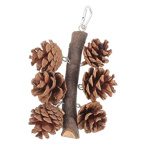 Toddmomy Titzenspielzeug Lovebird Shotet Toys Natural Zapfen Cockatoos Natürliches Papageienspielzeug für Abs Papageienkauspielzeug Sittiche kauen Massivholz Toddmomy Titzenspielzeug Lovebird Shotet Toys Natural Zapfen Cockatoos Natürliches Papageienspielzeug für Abs Papageienkauspielzeug Sittiche kauen Massivholz von Toddmomy