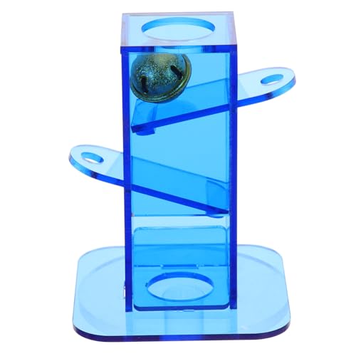 Toddmomy Papagei Push-Pull Spielturm Spielzeug Interaktives Trainingsspielzeug Für Vögel Fördert Intelligenz Und Kognition Langlebig Aus Hochwertigem Für Papageien Und Cockatiels von Toddmomy