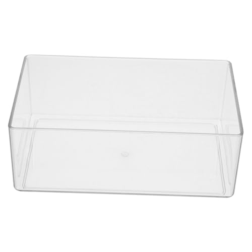 Toddmomy Transparente Hamster Badewanne für Haustiere Multifunktionale und Praktische Toilette für Hamster und Meerschweinchen aus Strapazierfähigem Plastik mit Glatten Kanten von Toddmomy