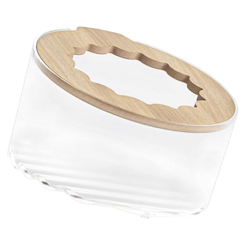 Toddmomy Transparente Hamster Toilette mit Deckel Kleines Haustier Badezimmer mit Rutsch Boden Praktische Guinea Pig Toilet für Sandbad und Badewanne für Meerschweinchen und Kleine Nager von Toddmomy
