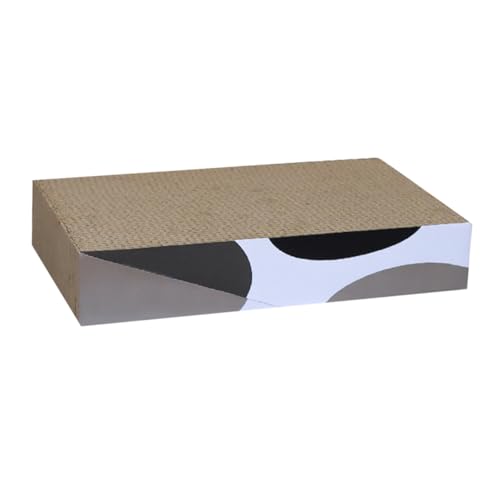 Toddmomy Triangular Faltbare Katzenkratzmatte aus Wellpappe Multifunktionales Kratzbrett für Katzen und Tragbar für Indoor und Krallenpflege Toddmomy Triangular Faltbare Katzenkratzmatte aus Wellpappe Multifunktionales Kratzbrett für Katzen und Tragbar für Indoor und Krallenpflege von Toddmomy