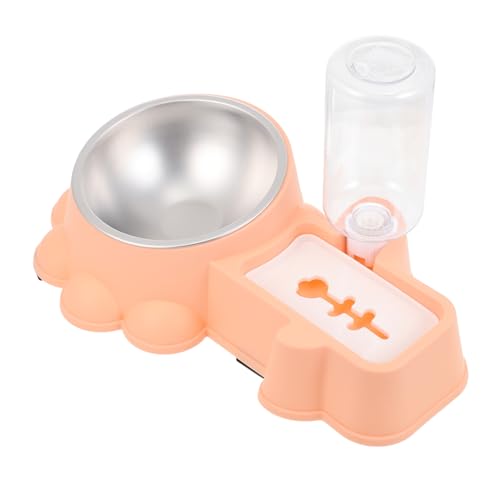 Toddmomy Ergonomischer Hundenapf Mit Futternapf Und Automatischem Wasserspender Zum Reinigen von Toddmomy