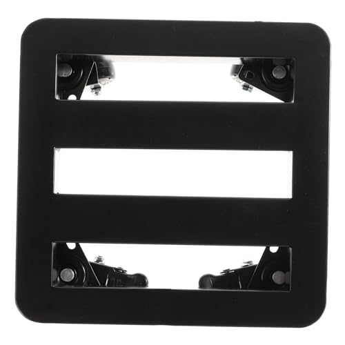 Toddmomy Untersetzer mit Robuster Eisenständer für Gartenpflanzen Dicker Runder Tray für Drinnen und Draußen Stilvolles Design von Toddmomy