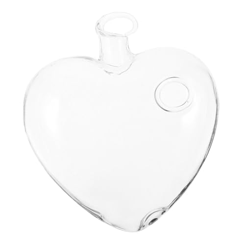 Toddmomy Vase in Herzform Keksdose Flasche Halter Für Wattepads Wasserspender Weinregal Terrarienglas Schüssel Aquarium Gefälschte Pflanze Grüne Vase Pflanzen Fischglas Transparent Toddmomy Vase in Herzform Keksdose Flasche Halter Für Wattepads Wasserspender Weinregal Terrarienglas Schüssel Aquarium Gefälschte Pflanze Grüne Vase Pflanzen Fischglas Transparent von Toddmomy