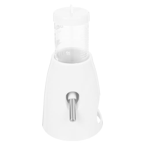Toddmomy Vertikaler Hamster Waterer Stehende Trinkflasche für Chinchillas und Kleine Nagetiere Auslaufsicher Transparentes Design für Einfache Wasserüberwachung für Kleine von Toddmomy