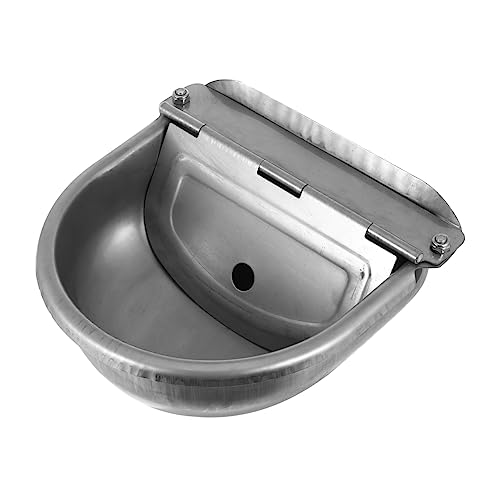 Toddmomy Vieh Trinkbrunnen mit Automatischer Wasserfüllung für Rinder Schafe und Schweine Langlebige Rostfreie Trinkschale mit Schwimmendem Prinzip für Konstante Wasserzufuhr Toddmomy Vieh Trinkbrunnen mit Automatischer Wasserfüllung für Rinder Schafe und Schweine Langlebige Rostfreie Trinkschale mit Schwimmendem Prinzip für Konstante Wasserzufuhr von Toddmomy