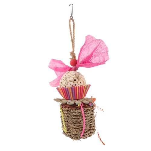 Toddmomy Papageien Kauspielzeug Rattan Sicheres Und Langlebiges Foraging Spielzeug Für Vögel Hängend Mit Dekorativem Design Für Spiel Und Beschäftigung Im Käfig Toddmomy Papageien Kauspielzeug Rattan Sicheres Und Langlebiges Foraging Spielzeug Für Vögel Hängend Mit Dekorativem Design Für Spiel Und Beschäftigung Im Käfig von Toddmomy