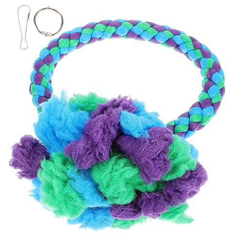 Toddmomy Vogel Papagei Spielzeug Vogel Schaukel Spielzeug Baumwolle Seil Papagei Schaukel Ring Papagei Käfig Spielzeug Toddmomy Vogel Papagei Spielzeug Vogel Schaukel Spielzeug Baumwolle Seil Papagei Schaukel Ring Papagei Käfig Spielzeug von Toddmomy