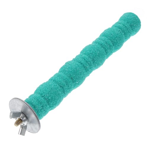 Toddmomy Papagei Vogel Spielzeug Nymphensittich Spielzeug Vogel Sitzstange Ständer Vogelkäfig Zubehör Natürliche Holz Sitzstange Zufällige Farbe von Toddmomy