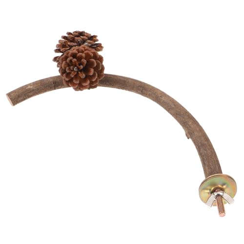 Toddmomy Vogel Sitzstand aus Naturholz für Papageien Einstellbarer Kletterstand für Kleinvögel Krallenpflege Stick für Wellensittiche Nymphensittiche und Andere Haustiere Toddmomy Vogel Sitzstand aus Naturholz für Papageien Einstellbarer Kletterstand für Kleinvögel Krallenpflege Stick für Wellensittiche Nymphensittiche und Andere Haustiere von Toddmomy