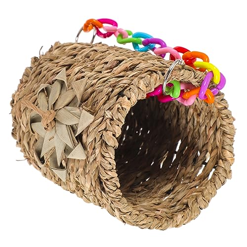 Toddmomy Hängendes Vogel-Nest Zelt Für Haustiere Atmungsaktive Und Lustige Hängematte Für Papageien Kanarienvögel Und Kleine Vögel Bunte Spielzeug- Mit Verspieltem Design Für Käfige von Toddmomy