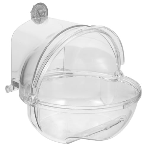 Toddmomy Vogelbad Becken für Käfig Transparentes Parrot Bathing Box Leicht zu Befestigen Pflegeleicht Glatte Kanten für Sichere Anwendung Geeignet für Wellensittiche und Papageien Toddmomy Vogelbad Becken für Käfig Transparentes Parrot Bathing Box Leicht zu Befestigen Pflegeleicht Glatte Kanten für Sichere Anwendung Geeignet für Wellensittiche und Papageien von Toddmomy