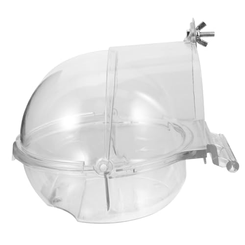 Toddmomy Vogelbadewanne für Käfige Transparente Papageien Badewanne Multifunktionale Badewanne für Vögel Leckfreie Duschbox Geeignet für Vogelkäfige Zubehör für Haustier Vögel Toddmomy Vogelbadewanne für Käfige Transparente Papageien Badewanne Multifunktionale Badewanne für Vögel Leckfreie Duschbox Geeignet für Vogelkäfige Zubehör für Haustier Vögel von Toddmomy
