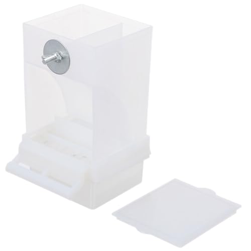 Toddmomy Vogelfütterer Vogelkäfig -Feeder Vogel Fütterer Birdfeeder Zubehör Kleiner Vogelhäuschen sittich hirse Halter Futterspender für Sittiche Wasserfuttermittel für Sittiche Acryl Weiß Toddmomy Vogelfütterer Vogelkäfig -Feeder Vogel Fütterer Birdfeeder Zubehör Kleiner Vogelhäuschen sittich hirse Halter Futterspender für Sittiche Wasserfuttermittel für Sittiche Acryl Weiß von Toddmomy