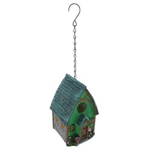 Toddmomy Vogelhaus aus Resin für Garten Hängendes Nisthaus mit Rustikalem Charme Vogelhäuschen zur Dekoration Schutz von Vögeln Ihrem Außenbereich Toddmomy Vogelhaus aus Resin für Garten Hängendes Nisthaus mit Rustikalem Charme Vogelhäuschen zur Dekoration Schutz von Vögeln Ihrem Außenbereich von Toddmomy