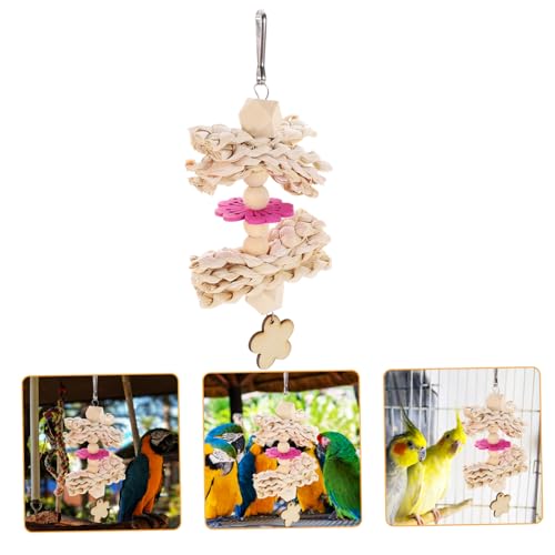 Toddmomy Vogelkäfig Anhänger Für Vögel Vogel Papageien Hängespielzeug Vogel Beißspielzeug Vogelspielzeug Für Sittiche Vogel Papageien Papageien Hängekäfig Zufällige Farbe von Toddmomy