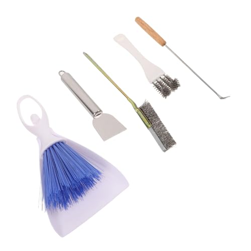 Toddmomy Vogelkäfig Reinigungsset Teilig Poop Entferner Bürste für Kleine Vögel und Kleintiere Effektive Eck und Zwischenraumreinigung Schonend für Wellensittiche und Nager von Toddmomy