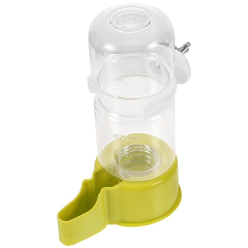 Toddmomy Vogeltrinker Haustier Wasserbehälter mit Wasserhahn Vogel Flasche Käfig tränkebecken wasserbecken automatischer Vogelfutterspender automatische Futterspender für Papageien Plastik von Toddmomy