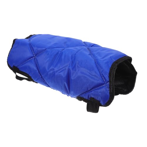 Toddmomy Wadenweste Kalb Winterweste Kuhmäntel Kälber bleiben warm Wadendecke Kälber Wadenwärmedecke Kalb Outdoor Kleidung Kalbsbekleidung Waden warme Westen Nutztierdecke Linoleum Blue von Toddmomy