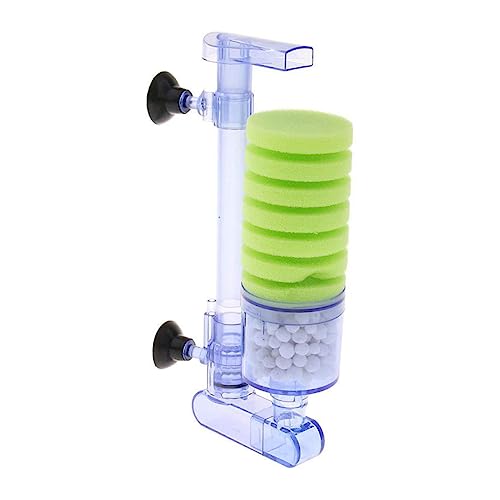 Toddmomy Wall-Mounted Aquarium Biofilter Pneumatischer Filter Für Fischbecken Mit Verstellbarem -rotationsschaum Zur Effizienten Abfallabsorption Und Wasserklarheit von Toddmomy