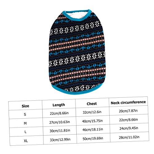 Toddmomy Warmer Haustier Pullover für Kleine und Mittelgroße Hunde Weicher Turtleneck Hundepullover mit Fleecefutter Gemütlicher Wintermantel für Herbst und Kalte Outdoor Zufällige Farbe von Toddmomy