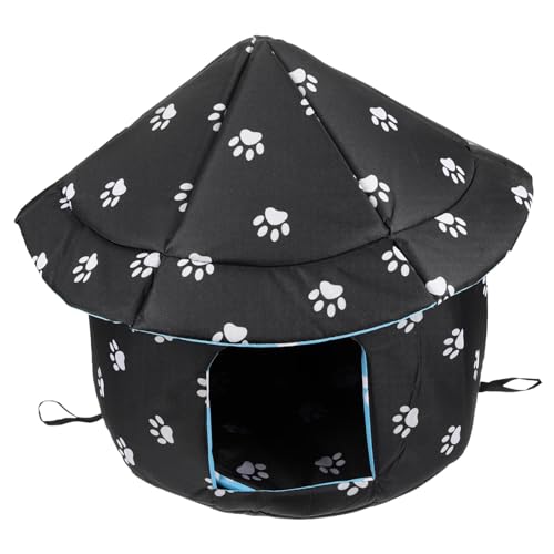 Toddmomy Warmes Katzenhaus aus Wetterfestem Abnehmbares Kuschelnest für Kleine und Katzen für Drinnen und Draußen Sorgt für Toddmomy Warmes Katzenhaus aus Wetterfestem Abnehmbares Kuschelnest für Kleine und Katzen für Drinnen und Draußen Sorgt für von Toddmomy