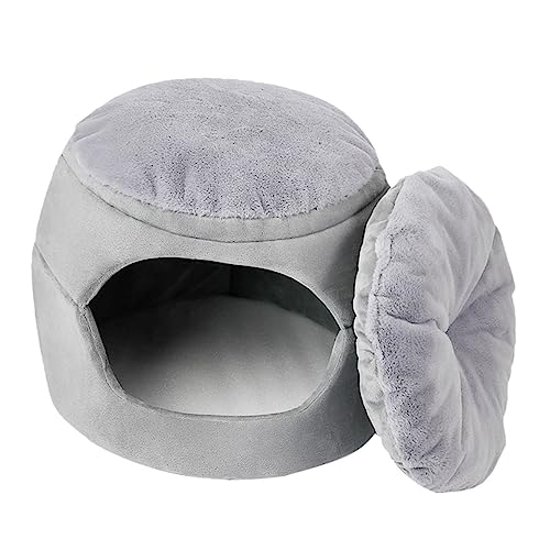 Toddmomy Warmes Katzennest Haustierkatze Kätzchen Warmer Schläfer Katze Warmes Höhlenhaus Isolierte Katzenhäuser Für Hauskatzen Faltbares Warmes Katzenbett Katzensofas Kleines Toddmomy Warmes Katzennest Haustierkatze Kätzchen Warmer Schläfer Katze Warmes Höhlenhaus Isolierte Katzenhäuser Für Hauskatzen Faltbares Warmes Katzenbett Katzensofas Kleines von Toddmomy