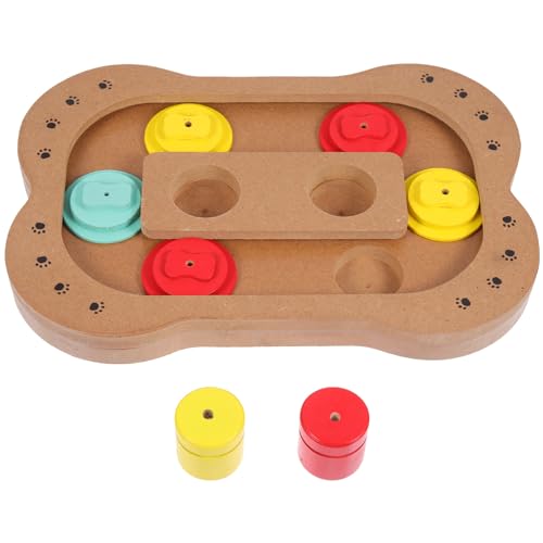 Toddmomy Pet Slow Feeder Holzspielzeug Für Hunde Interaktives Intelligenzspielzeug Zur Langsamen Fütterung Fördert Die Problemlösungsfähigkeiten Für Kleine Welpen Und Beschäftigung Toddmomy Pet Slow Feeder Holzspielzeug Für Hunde Interaktives Intelligenzspielzeug Zur Langsamen Fütterung Fördert Die Problemlösungsfähigkeiten Für Kleine Welpen Und Beschäftigung von Toddmomy