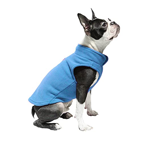 Toddmomy Wärmeisolierte Hundeweste Aus Fleece Für Kleine Und Große Hunde Winddicht Und Bequem Für Kalte Wintertage Blau von Toddmomy