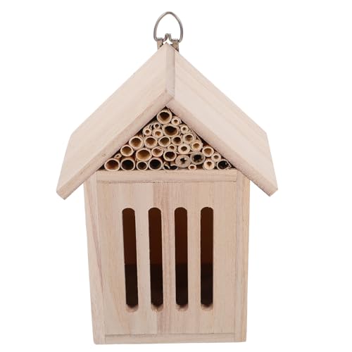 Toddmomy Wetterfestes Holz Insektenhotel Nistkasten für Garten und Balkon mit Rustikalem Design Langlebig Installieren für Bienen Marienkäfer Schmetterlinge und Nützliche Insekten Toddmomy Wetterfestes Holz Insektenhotel Nistkasten für Garten und Balkon mit Rustikalem Design Langlebig Installieren für Bienen Marienkäfer Schmetterlinge und Nützliche Insekten von Toddmomy