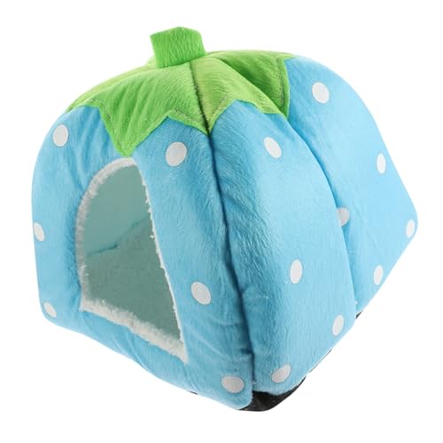 Toddmomy Kuscheltunnel Für Kleine Tiere Bequeme Hamster Und Meerschweinchen-höhle Weichem Material Und Verstecken Hügelblau Toddmomy Kuscheltunnel Für Kleine Tiere Bequeme Hamster Und Meerschweinchen-höhle Weichem Material Und Verstecken Hügelblau von Toddmomy