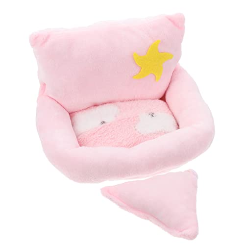 Toddmomy Kuschelnest Für Kleine Tiere Plüschbett Für Hamster Zuckergleiter Meerschweinchen Und Igel Winterversteck Für Haustiere Gemütliches Schlafhaus Mit Kissen s Toddmomy Kuschelnest Für Kleine Tiere Plüschbett Für Hamster Zuckergleiter Meerschweinchen Und Igel Winterversteck Für Haustiere Gemütliches Schlafhaus Mit Kissen s von Toddmomy