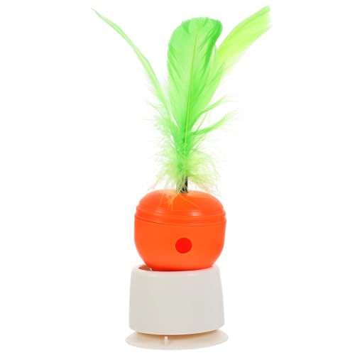 Toddmomy Cat Treat Dispenser Spielzeug Interaktives Karotten-katzenspielzeug Mit Für Snack-Training Und Beschäftigung Fördert Die Und Aktivität Ihrer Katze Toddmomy Cat Treat Dispenser Spielzeug Interaktives Karotten-katzenspielzeug Mit Für Snack-Training Und Beschäftigung Fördert Die Und Aktivität Ihrer Katze von Toddmomy