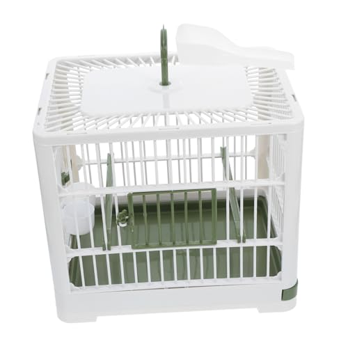 Toddmomy Faltbarer Vogelträger Mit Abnehmbarem Tablett Reisekäfig Für Papageien Sittiche Und Kleine Vögel Für Reisen Und Outdoor-aktivitäten von Toddmomy