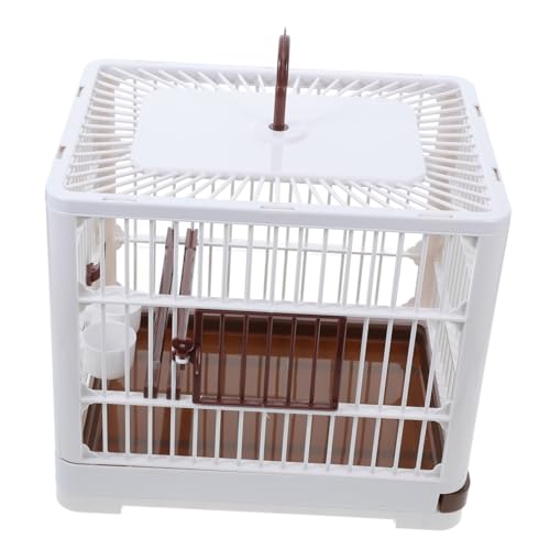 Toddmomy Tragbarer Vogelreisekäfig Leicht Zu Reinigen Papageien-Villa-käfig Robust Belüftet Für Vögel Im Freien Toddmomy Tragbarer Vogelreisekäfig Leicht Zu Reinigen Papageien-Villa-käfig Robust Belüftet Für Vögel Im Freien von Toddmomy