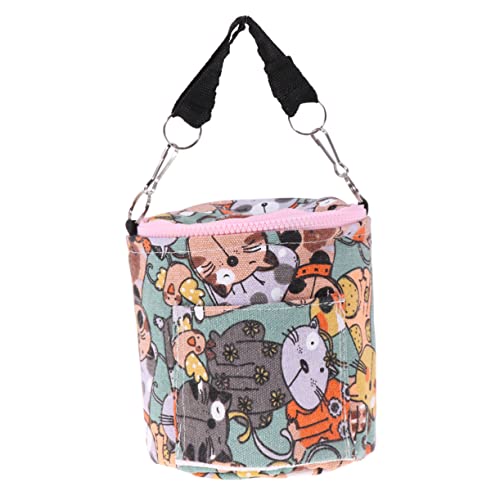 Toddmomy atmungsaktiver Käfig Haustier Reisetasche pet Tasche Hamster Tragetasche Hamstertasche für Haustiere petg Handtasche Umhängetasche Kleintierzubehör tragbare Tasche Meerschweinchen von Toddmomy