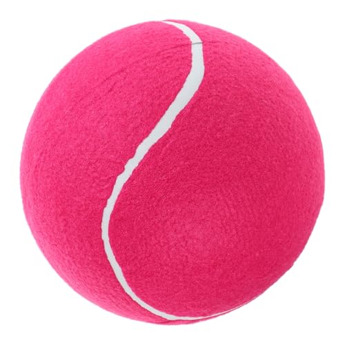 Toddmomy aufblasbarer Tennisball für interaktives Familienfreundliches Hundeball groß Riesiger Hundetennisball Hundebälle für große Hunde Flanell Rosy Toddmomy aufblasbarer Tennisball für interaktives Familienfreundliches Hundeball groß Riesiger Hundetennisball Hundebälle für große Hunde Flanell Rosy von Toddmomy