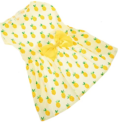 Toddmomy pet-Rock Haustier Sommer Party Welpe für Hunde-Outfit Hundekleid Hundekostüm Hündchenkleid Polyester von Toddmomy