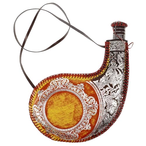 Toddmomy Wassertasche Aus Traditioneller -Tasche Im Vintage-Stil Weintasche Mit Riemen Für Outdoor-aktivitäten Wie Picknick Camping Und Wandern Bruchfest Und Wiederverwendbar Toddmomy Wassertasche Aus Traditioneller -Tasche Im Vintage-Stil Weintasche Mit Riemen Für Outdoor-aktivitäten Wie Picknick Camping Und Wandern Bruchfest Und Wiederverwendbar von Toddmomy