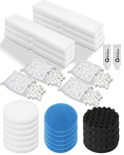 28-teiliges Ersatz-Filter-Media-Set passend für Fluval FX2/FX4/FX5/FX6 Aquariumfilter, einschließlich 4 Medientaschen, 6 Karbonschaum-Pads, 4 Bio-Schaum-Pads, 6 Schaumstoff-Blocks, 6 Wasserpolierpads 28-teiliges Ersatz-Filter-Media-Set passend für Fluval FX2/FX4/FX5/FX6 Aquariumfilter, einschließlich 4 Medientaschen, 6 Karbonschaum-Pads, 4 Bio-Schaum-Pads, 6 Schaumstoff-Blocks, 6 Wasserpolierpads von Tofcbye
