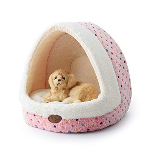 Tofern Hundehöhle Hundehütte Hundebett Hundehaus Weich Warm Hundebett&Katzenbett, Waschbar, Schön Punktmuster Tofern Hundehöhle Hundehütte Hundebett Hundehaus Weich Warm Hundebett&Katzenbett, Waschbar, Schön Punktmuster von Tofern