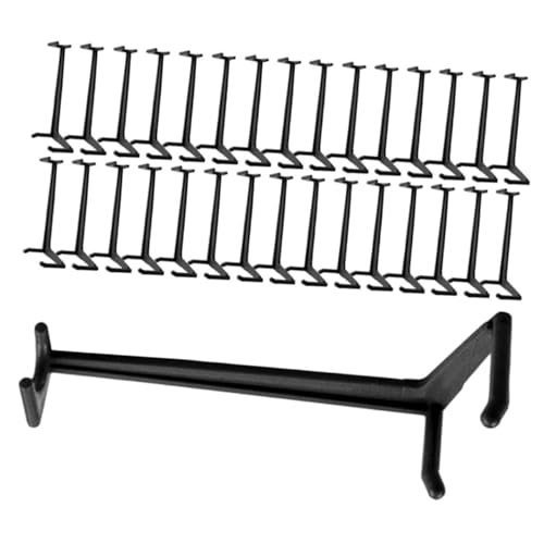 Tofficu 100 Stück Zweigform-Werkzeug praktisch Pflanzenlimbalträger Pflanzenzweige beugen Astspreizer für Obstbäume Bäume Pflanzen Astbieger Baum Äste biegen Fruchtzweig bildet Sport Black von Tofficu