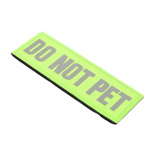 Tofficu Reflektierender Klett-aufnäher Für Servicehunde Patch Für Hundegeschirr Weste Halsband Bei Nacht Robustes Nylon Tofficu Reflektierender Klett-aufnäher Für Servicehunde Patch Für Hundegeschirr Weste Halsband Bei Nacht Robustes Nylon von Tofficu