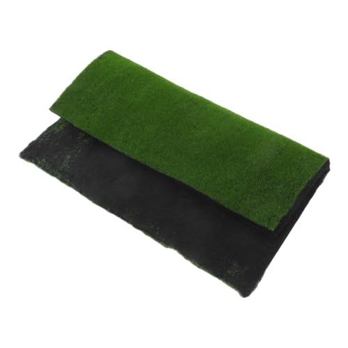 Tofficu Simulation Moos Rasen Teppich Moos Bodenmatte Künstliche Grasmatte Künstliche Grüne Grasmatte Gefälschte Grasmatte Künstliche Grasauflage Plastik Green von Tofficu