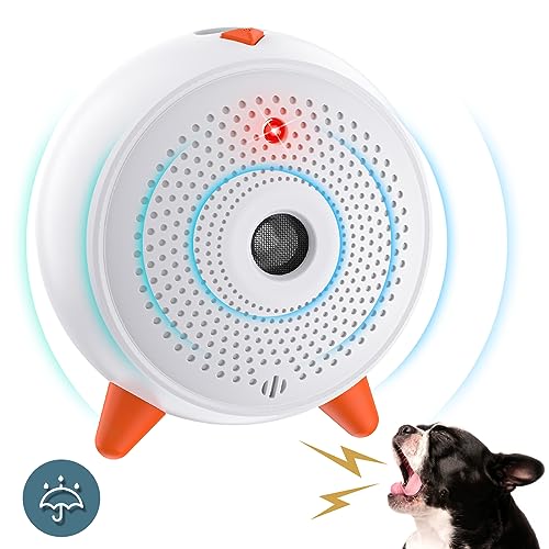 Anti Bellen Gerät, Ultraschall Anti-Bell-Gerät mit 33ft, Automatisch Antibell für Hunde, Wiederaufladbares&Wasserdichtes Hund Ultraschall Anti Bellgerät für Große KleineHunde Innen Außenbereich von Tohoyard