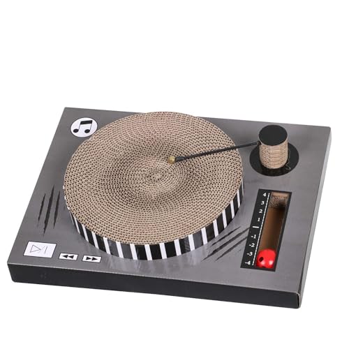 Kratzbaum aus Vinyl mit Katzenminze von Toilinux.com
