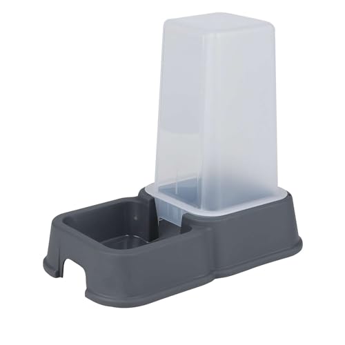 Trocken- und Wasserspender 1,5 Liter Anthrazitgrau Trocken- und Wasserspender 1,5 Liter Anthrazitgrau von Toilinux.com